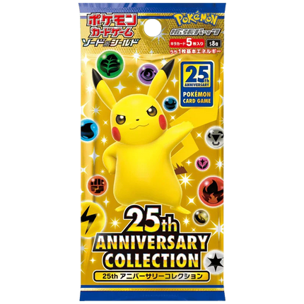 Pokemon TCG: 25th Anniversary Collection (s8a) Booster Box (Japanese) - The Card Vault