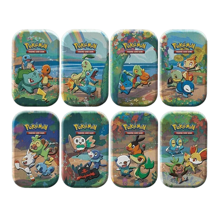 Pokemon TCG: Celebrations Mini Tin Display Case (8x Tins) - The Card Vault