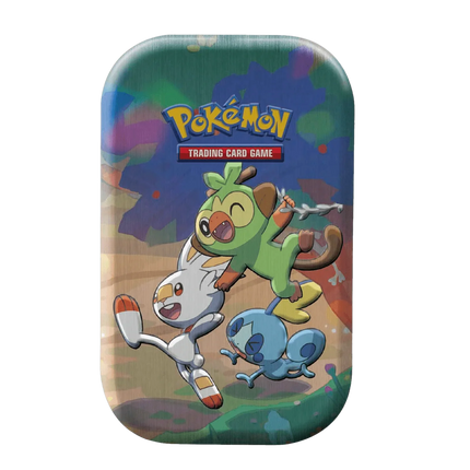 Pokemon TCG: Celebrations Mini Tin - Grookey, Scorbunny & Sobble - The Card Vault