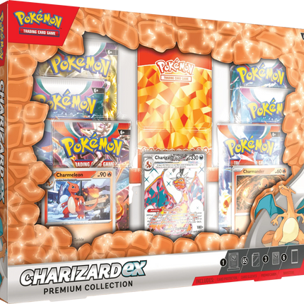 Pokemon TCG: Charizard EX Premium Collection Box - The Card Vault