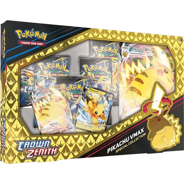 Pokemon TCG: Crown Zenith Special Collection Box - Pikachu VMAX - The Card Vault