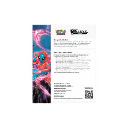 Pokemon TCG: Deoxys V Battle Deck - The Card Vault