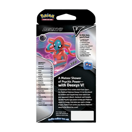 Pokemon TCG: Deoxys V Battle Deck - The Card Vault