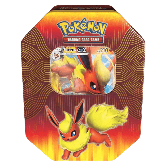 Pokemon TCG - Elemental Power Tin - Flareon GX - The Card Vault