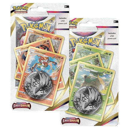 Pokemon TCG: Lost Origin Premium Checklane Blister Pack - Infernape/Torterra - The Card Vault