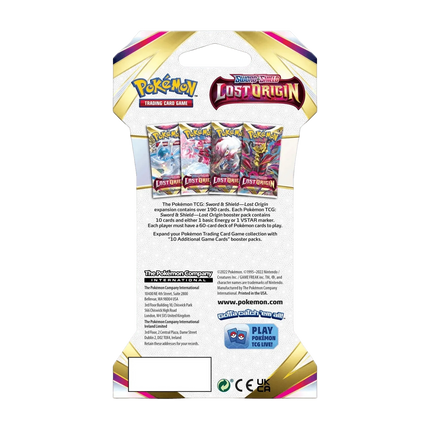 Pokemon TCG: Lost Origin Sleeved Booster Pack - The Card Vault