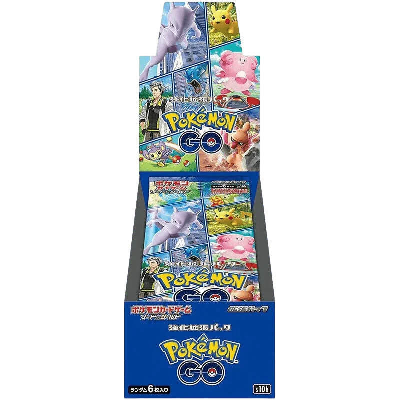 Pokemon TCG - Sword & Shield - Pokmon GO (S10b) - Booster Box (Japanese) Pokemon TCG - Sword & Shield - Pokmon GO (S10b) - Booster Box (Japanese)