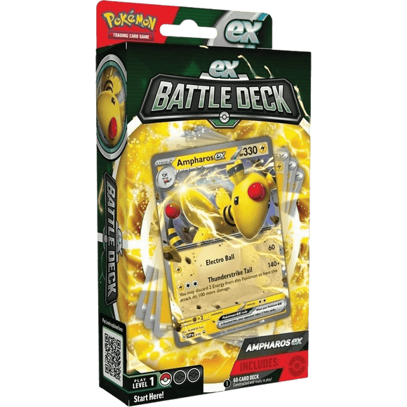 Pokemon TCG - Scarlet & Violet - Ampharos Ex Battle Deck - The Card Vault