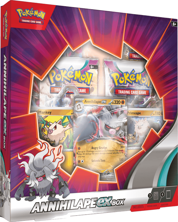 Pokemon TCG - Scarlet & Violet - Annihilape Ex Collection Box - The Card Vault