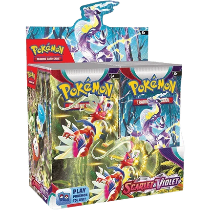 Pokemon TCG - Scarlet & Violet Base Set - Booster Box (36 Packs) - The Card Vault