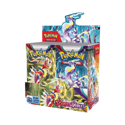 Pokemon TCG - Scarlet & Violet - Base Set - Display Case (6x Booster Boxes) - The Card Vault