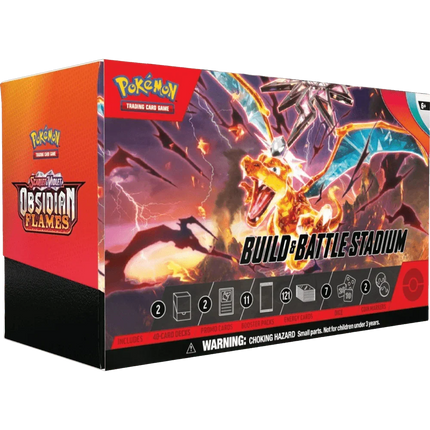 Pokemon TCG - Scarlet & Violet - Obsidian Flames - Build & Battle Stadium - The Card Vault