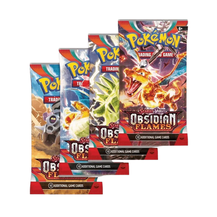 Pokemon TCG - Scarlet & Violet - Obsidian Flames - Display Case (6x Booster Boxes) - The Card Vault