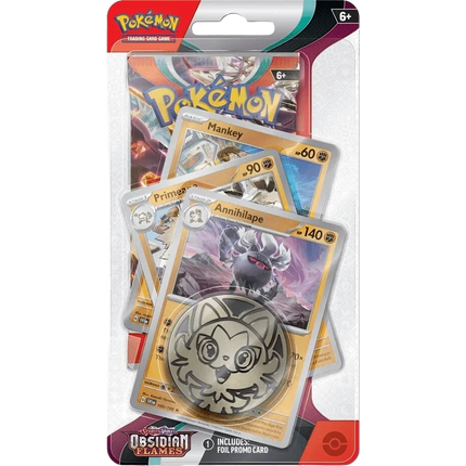 Pokemon TCG - Scarlet & Violet - Obsidian Flames - Premium Checklane Blister Pack - The Card Vault