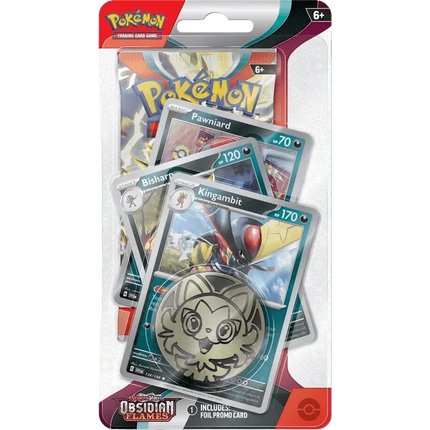 Pokemon TCG - Scarlet & Violet - Obsidian Flames - Premium Checklane Blister Pack - The Card Vault