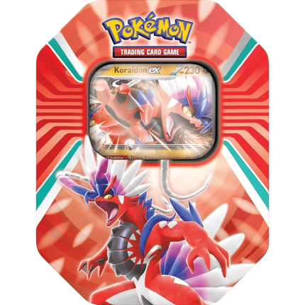 Pokemon TCG - Scarlet & Violet - Paldea Legends Tin - Koraidon - The Card Vault
