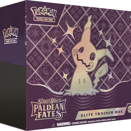 Pokemon TCG - Scarlet & Violet - Paldean Fates - Elite Trainer Box - The Card Vault