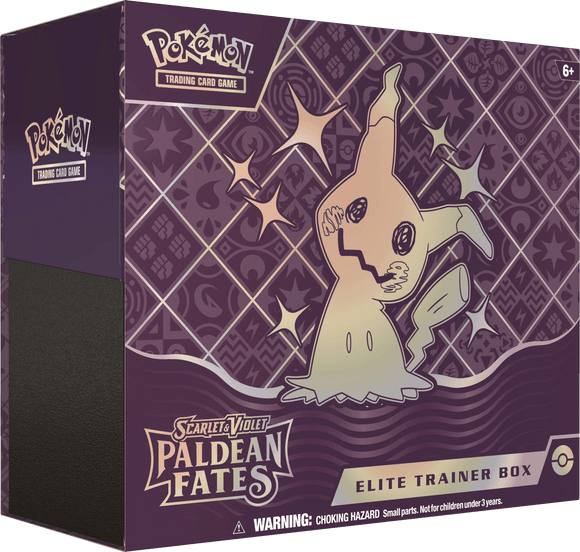 Pokemon TCG - Scarlet & Violet - Paldean Fates - Elite Trainer Box - The Card Vault
