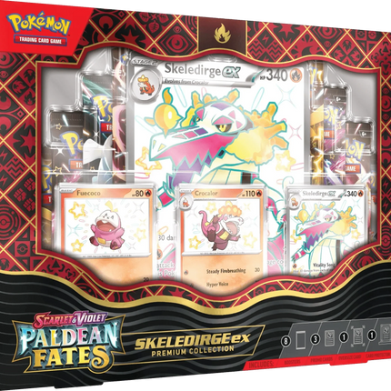 Pokemon TCG - Scarlet & Violet - Paldean Fates - Premium Collection Box - The Card Vault