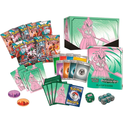 Pokemon TCG - Scarlet & Violet - Paradox Rift - Elite Trainer Box (Iron Valiant) - The Card Vault