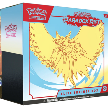 Pokemon TCG - Scarlet & Violet - Paradox Rift - Elite Trainer Box (Roaring Moon) - The Card Vault