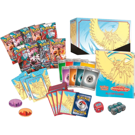 Pokemon TCG - Scarlet & Violet - Paradox Rift - Elite Trainer Box (Roaring Moon) - The Card Vault