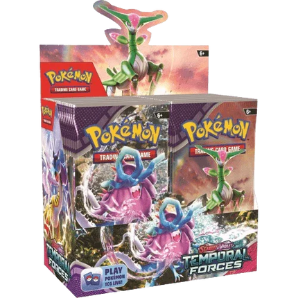 Pokemon TCG - Scarlet & Violet - Temporal Forces - Booster Box (36 Packs) - The Card Vault