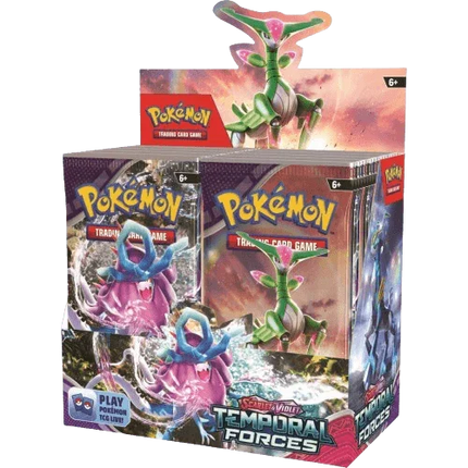 Pokemon TCG - Scarlet & Violet - Temporal Forces - Booster Box (36 Packs) - The Card Vault