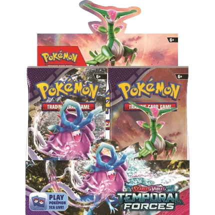 Pokemon TCG - Scarlet & Violet - Temporal Forces - Booster Box (36 Packs) - The Card Vault