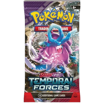 Pokemon TCG - Scarlet & Violet - Temporal Forces - Booster Pack - The Card Vault