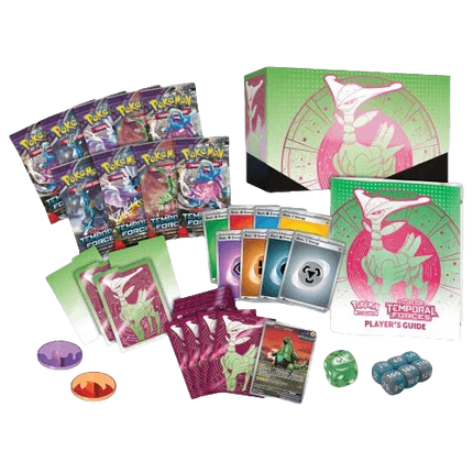 Pokemon TCG - Scarlet & Violet - Temporal Forces - Elite Trainer Box (Iron Leaves) - The Card Vault