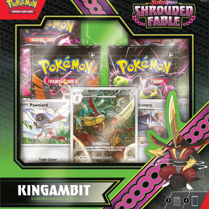 Pokemon TCG - Scarlet & Violet - Shrouded Fable - Kingambit Illustration Collection Box