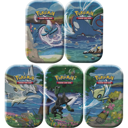 Pokemon TCG: Shining Fates Mini Tin Display Case (10x Tins) - The Card Vault