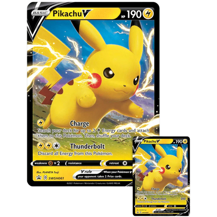 Pokemon TCG: Shining Fates Pikachu V Collection Box - The Card Vault
