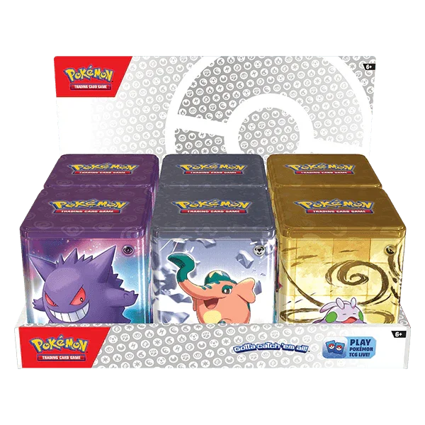 Pokemon TCG - Scarlet & Violet - Stacking Tins (March 2024) The Card Vault Pokemon TCG - Scarlet & Violet - Stacking Tins (March 2024) The Card Vault