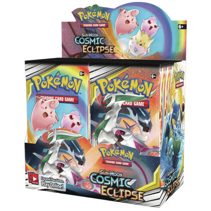 Pokemon TCG - Sun & Moon - Cosmic Eclipse Booster Box - The Card Vault