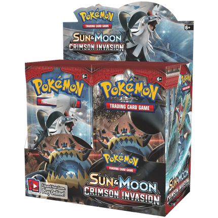 Pokemon TCG - Sun & Moon - Crimson Invasion Booster Box - The Card Vault