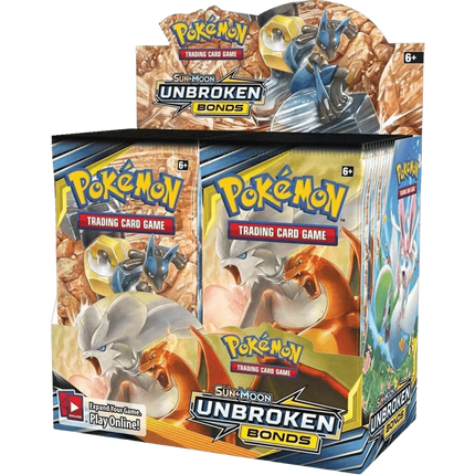 Pokemon TCG - Sun & Moon - Unbroken Bonds Booster Box - The Card Vault