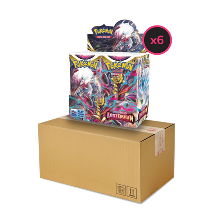 Pokemon TCG - Sword & Shield - Lost Origin - Display Case (6x Booster Boxes) - The Card Vault