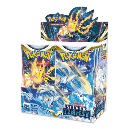 Pokemon TCG - Sword & Shield - Silver Tempest Booster Box - The Card Vault
