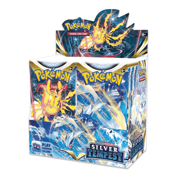 Pokemon TCG - Sword & Shield - Silver Tempest Booster Box - The Card Vault