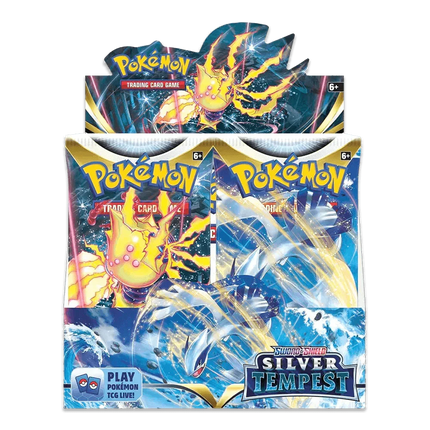 Pokemon TCG - Sword & Shield - Silver Tempest Booster Box - The Card Vault