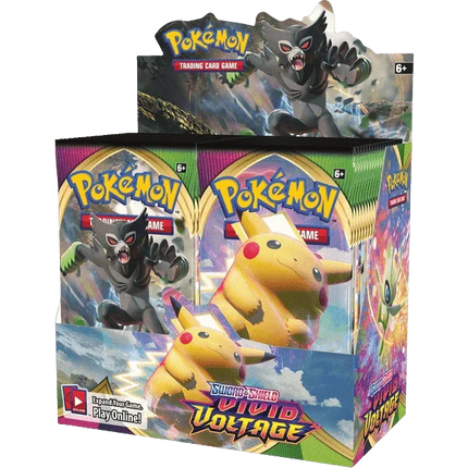 Pokemon TCG - Sword & Shield - Vivid Voltage Booster Box - The Card Vault