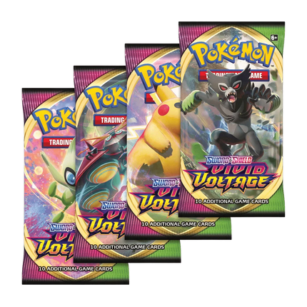 Pokemon TCG - Sword & Shield - Vivid Voltage Booster Box - The Card Vault