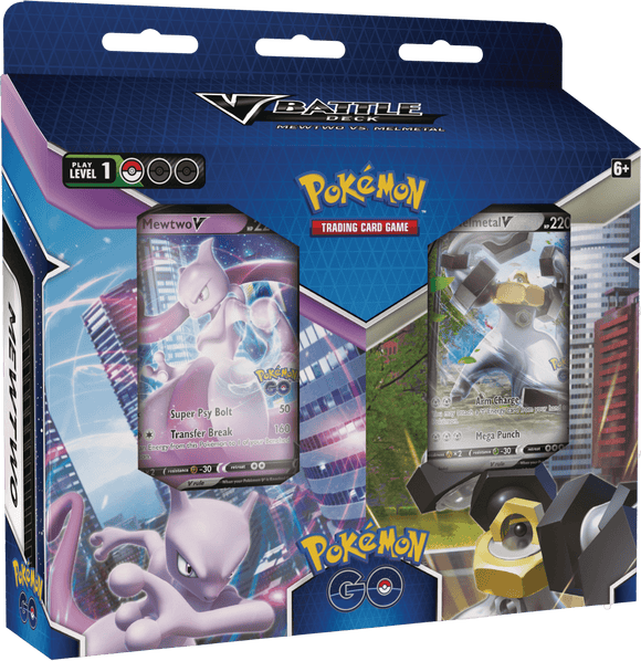 Pokemon TCG: V Battle Deck - Pokemon GO Mewtwo vs Melmetal - The Card Vault