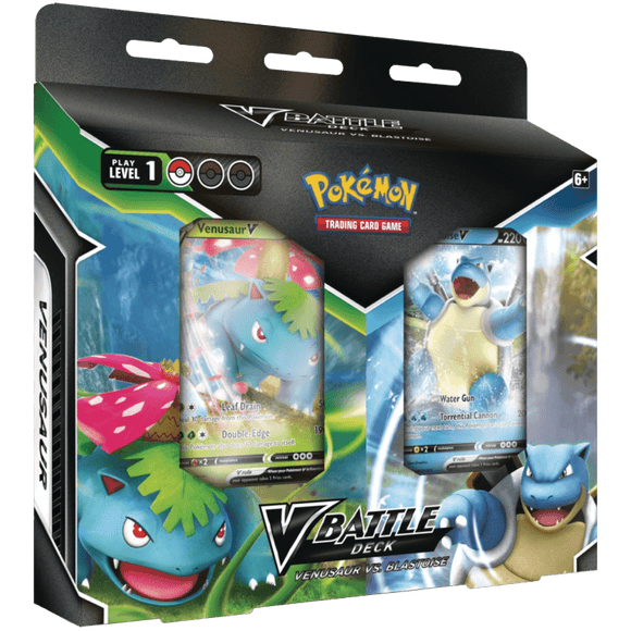 Pokemon TCG: V Battle Deck - Venusaur & Blastoise - The Card Vault