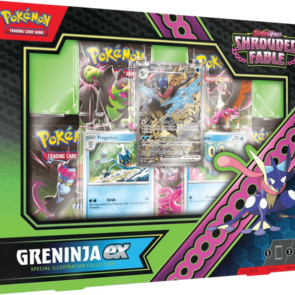 Pokemon TCG - Scarlet & Violet - Shrouded Fable - Greninja ex Special Illustration Collection Box