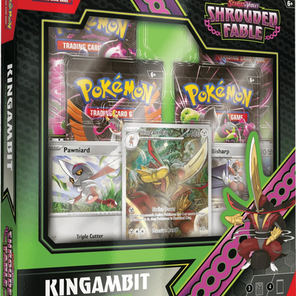 Pokemon TCG - Scarlet & Violet - Shrouded Fable - Kingambit Illustration Collection Box