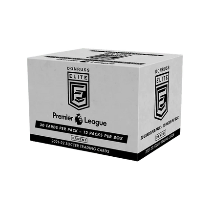 Premier League 2021/22 Donruss Elite Football (Soccer) - Fat Pack Box (12 Packs) - The Card Vault
