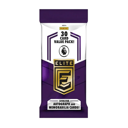 Premier League 2021/22 Donruss Elite Football (Soccer) - Fat Pack Display Case (10x Fat Pack Boxes) - The Card Vault